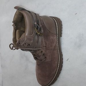 Shoedazzle Women's Leather Ankle Boots